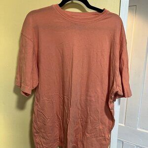 Men’s XL Eddie Bauer Coral T-shirt 100% Cotton